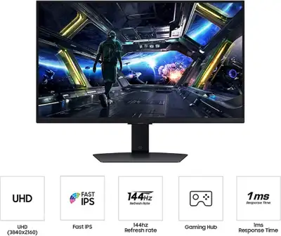 Samsung 4K 144hz 27 inch Gaming Monitor, View more
