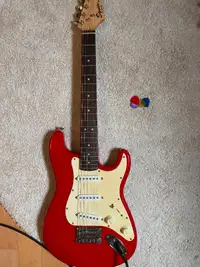 Squier Mini Stratocaster, Laurel Fingerboard Dakota Red
