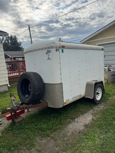 Small enclosed trailer for rent. 2” hitch, rear barn doors and side door. Good tires, good working c...