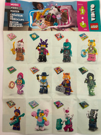 LEGO VIDIYO 43101 New Bandmates Minifigures Series 1