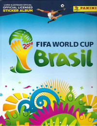 Panini FIFA WC BRASIL 2014 Complete Sticker Hardcover Album