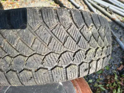 Four Gislaved Nordfrost 200 Winter Tires 215/65R16 Only used one winter season before we sold the ve...