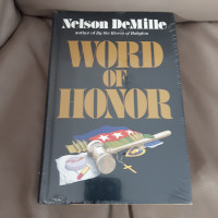 LIVRE NEUF ANGLAIS SCELLÉ DE NELSON DeMILLE, WORD OF HONOR:$5.00