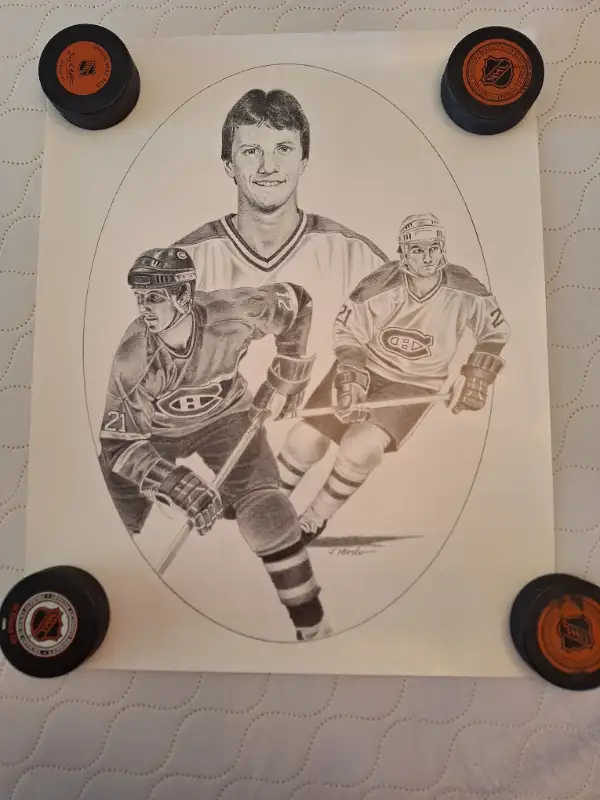 1986-87 KRAFT Montreal Canadiens 16" x 20" Poster Prints in Arts & Collectibles in St. Catharines - Image 5