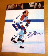 Autographed GUY LAFLEUR Montreal Canadiens 8x10 Photos !!!