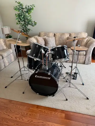 Ludwig full kit with throne included. Priced to move., View more