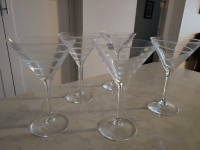 Misaka Vintage 9 oz. Martini Glasses