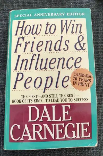 How to Win Friends & Influence People", celebrating 70 years in print, designed to lead you to succe...
