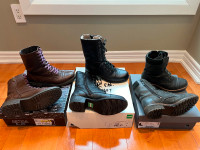 Women Leather Boots (Artica, Cougar, Ecco) size: 38, 37