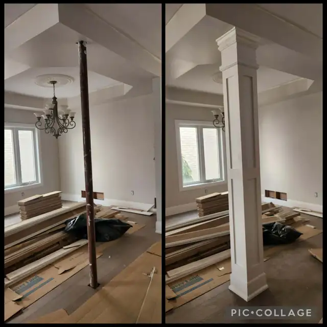 INTERIOR COLUMNS - PVC COLUMN - FIBERGLASS -  ALL ONTARIO