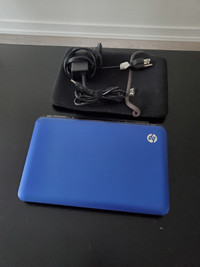 HP Mini 10.1" Netbook Blue Laptop Computer Notebook