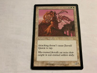 1999 Magic The Gathering Mercadian Masques #25 Jhovall Queen NM