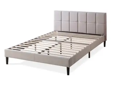 King size bed with mattress