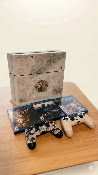 Selling my Destiny: The Taken King PS4 bundle. The bundle includes: • Console: PS4 Destiny Limited E...