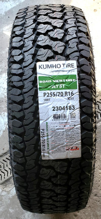 255/70R16 KUMHO ROAD VENTURE AT51 ALL TERRAIN TireS