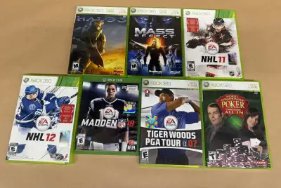 Seven Xbox 360 Xbox One Games Bundle Lot One Price For All, View more