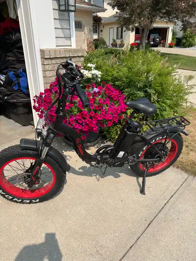 folding fat tire e-bike, View more