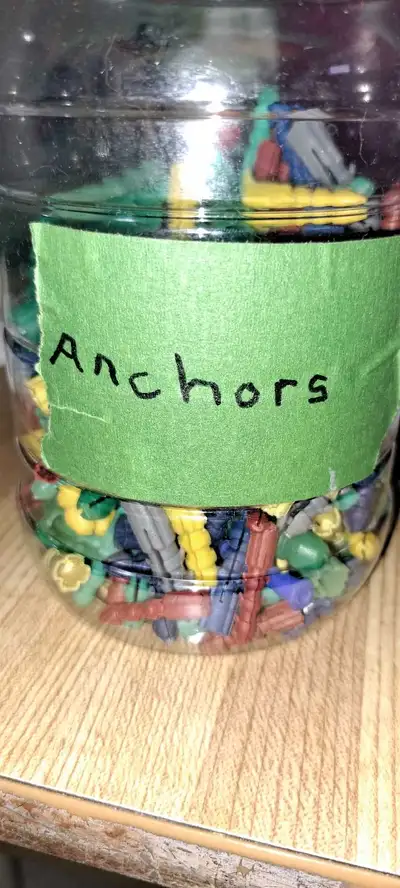 plastic wall anchors new jar of 250, View more