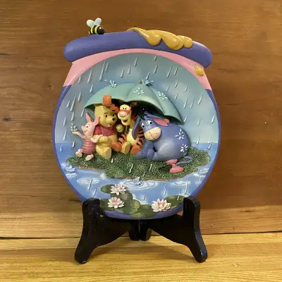 Winnie the Pooh “It’s Just A Small Piece of Weather” 3D Plate, View more