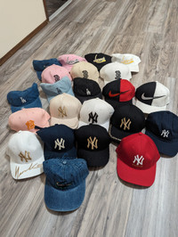 Hats with different colours