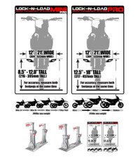 Lock and Load Pro Strapless Moto Transport System