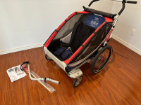 READ AD - Chariot CX2 Double Bike Trailer and Stroller