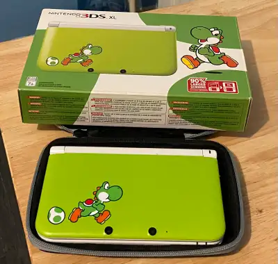 3DS XL yoshi edition, View more