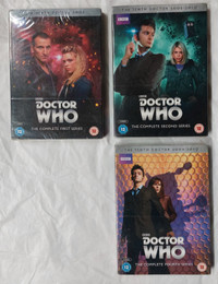 DOCTOR WHO MOVIE SERIES DVDS 