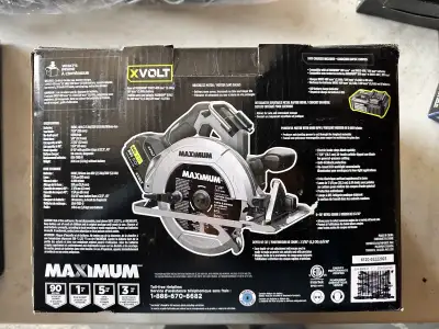 Maximum Brushless Circular Saw Kit $200, View more
