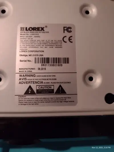 Lorex Wireless Security System, View more