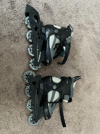  Adjustable rollerblades size 10 to 13 junior