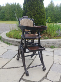 Victorian Metamorphic High Chair Convertible Rocking Child Seat