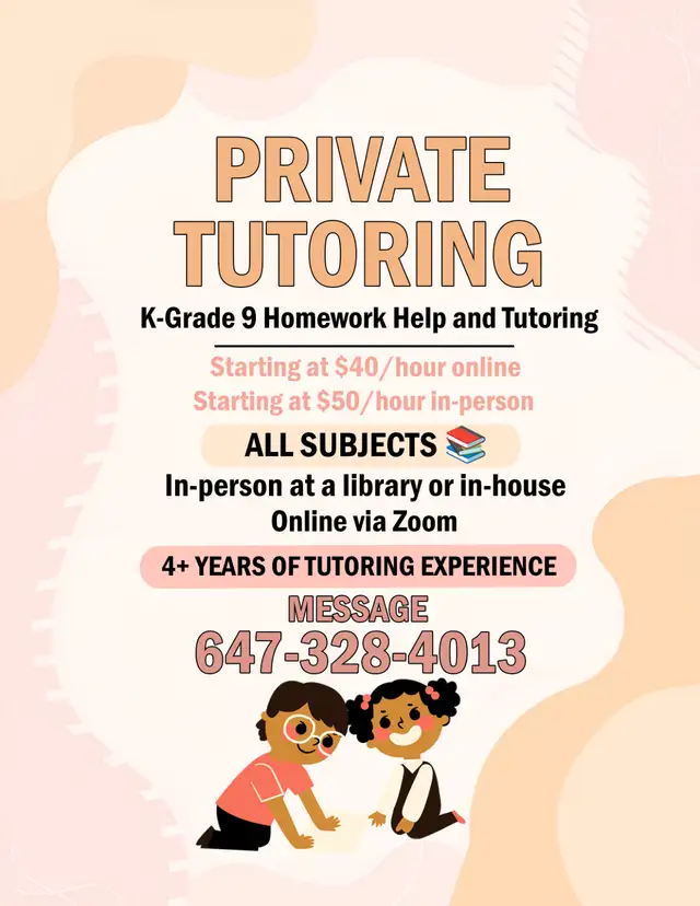 Private Tutoring