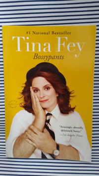Paperback book: Bossypants by Tina Fey