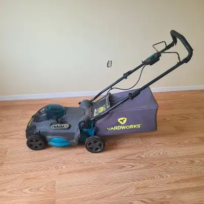 Yardwork Battery lawnmower , View more