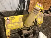 300 series snow blower front mounted 