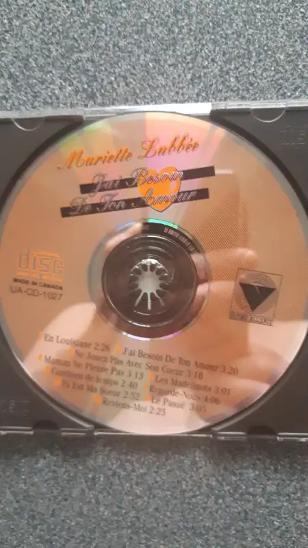 Cd musique Murielle Labbée J'ai Besoin De Ton Amour Music CD in CDs, DVDs & Blu-ray in Lévis - Image 3