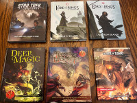 Roleplaying Game (RPG) Books for D&D and Star Trek Adventures