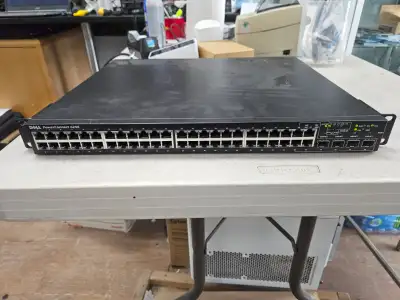Dell PowerConnect 6248 48-Port Gigabit Network Switch with Ears, View more