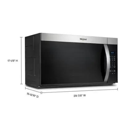 Whirlpool 30-inch Over the range Microwave, View more
