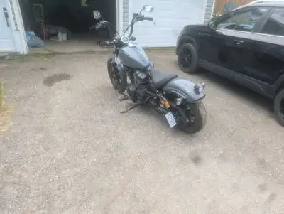 2022 Yamaha Bolt R-Spec (950cc) 8.5" forward controls 8" ape hanger bars Tail tidy kit and plate rel...