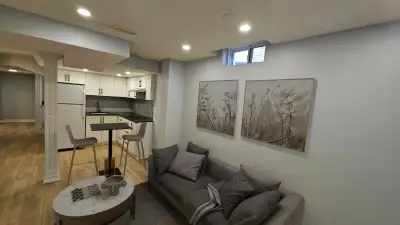 Professionally renovated 1 bedroom basement apartment. - Includes utilities and internet - Separate...