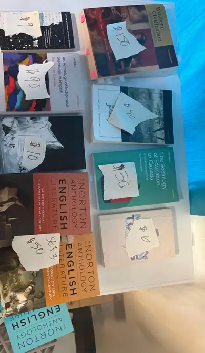 Multiple Books for sale used some have some mirror tears