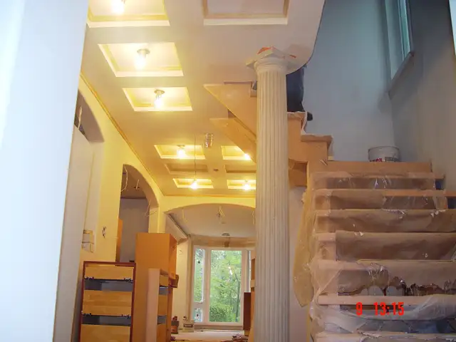 Exterior/ Interior/ Patio doors. Trims. Kitchen installation.63581882016001120