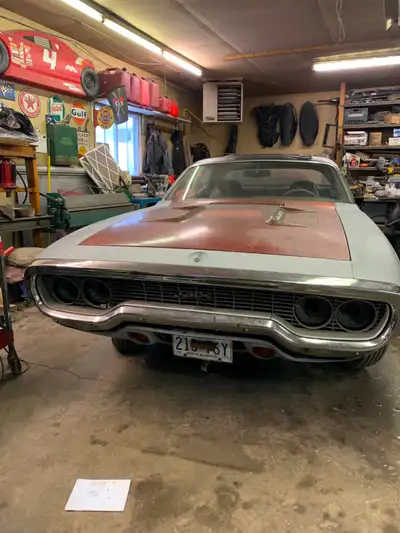 71 GTX #s matching 440 Has been off the road since 1981 Needs a restoration. Quarters and floor work...