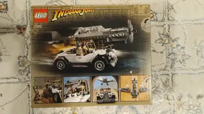 Lego: Indiana Jones Fighter Plane Chase. Set 77012 - Retired, View more