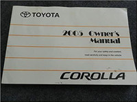 Toyota Corolla 2003-2008 owners manual