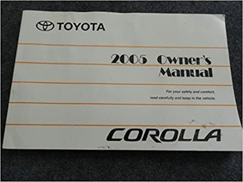Toyota Corolla 2003-2008 owners manual dans Autres pièces et accessoires  à Ville de Montréal