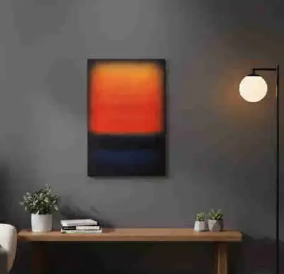 ✅️ Impression sur Toile Abstraite | Style Rothko, View more