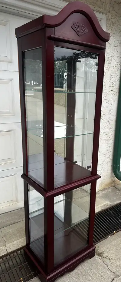 Glass Lighted Display Cabinet, View more